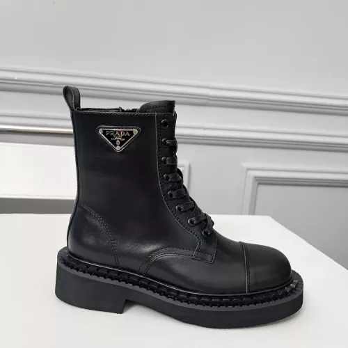 Replica Prada Boots For Women #1368743 $115.00 USD for Wholesale