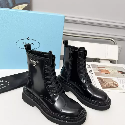 Replica Prada Boots For Women #1368744 $115.00 USD for Wholesale