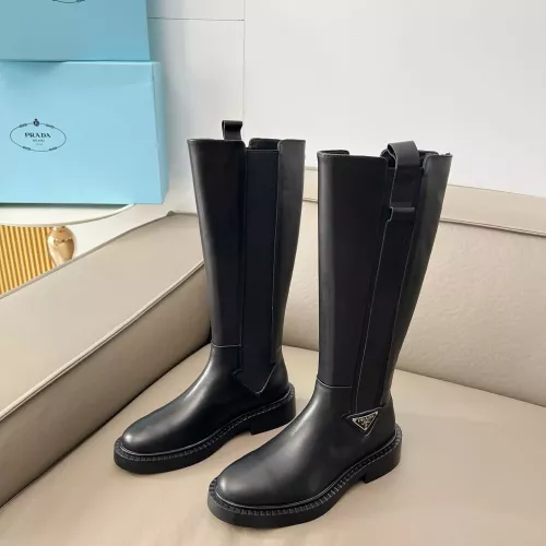 Replica Prada Boots For Women #1368745 $140.00 USD for Wholesale