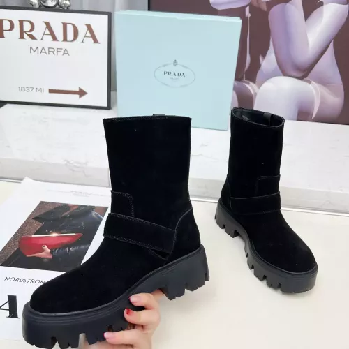 Replica Prada Boots For Women #1368749 $115.00 USD for Wholesale