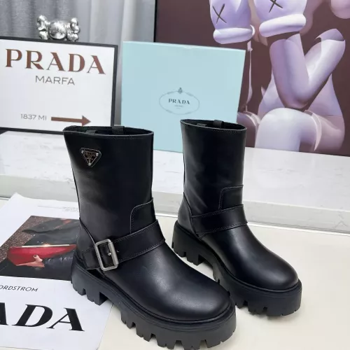 Replica Prada Boots For Women #1368750 $115.00 USD for Wholesale