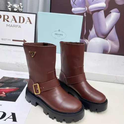 Replica Prada Boots For Women #1368751 $115.00 USD for Wholesale