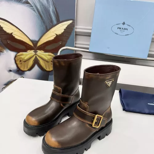 Replica Prada Boots For Women #1368752 $115.00 USD for Wholesale