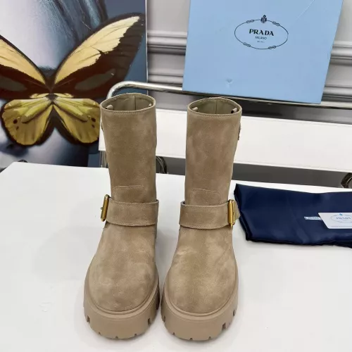 Replica Prada Boots For Women #1368753 $115.00 USD for Wholesale