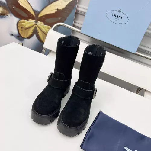 Replica Prada Boots For Women #1368754 $115.00 USD for Wholesale