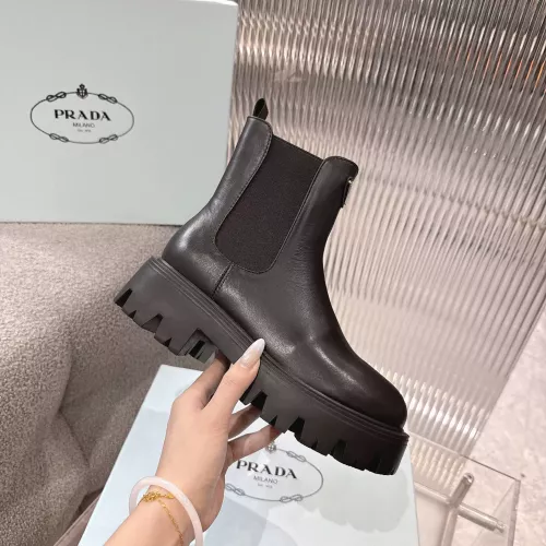 Replica Prada Boots For Women #1368778 $108.00 USD for Wholesale