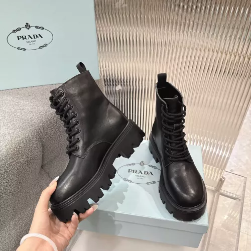 Replica Prada Boots For Women #1368780 $122.00 USD for Wholesale