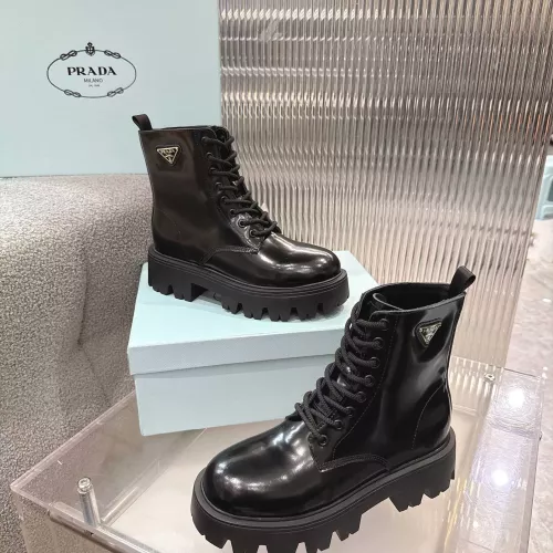 Replica Prada Boots For Women #1368781 $122.00 USD for Wholesale