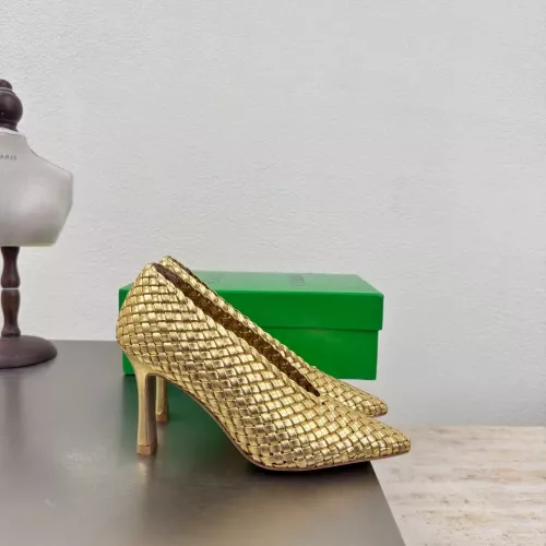 Replica Bottega Veneta BV High-heeled Shoes For Women #1368846 $132.00 USD for Wholesale