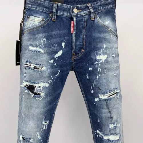 Replica Dsquared Jeans For Men #1368905 $60.00 USD for Wholesale