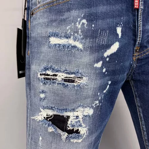 Replica Dsquared Jeans For Men #1368905 $60.00 USD for Wholesale