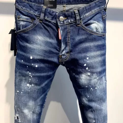 Replica Dsquared Jeans For Men #1368919 $60.00 USD for Wholesale