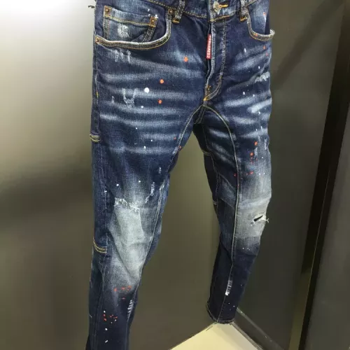 Replica Dsquared Jeans For Men #1368929 $64.00 USD for Wholesale