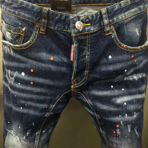 Replica Dsquared Jeans For Men #1368929 $64.00 USD for Wholesale
