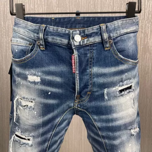 Replica Dsquared Jeans For Men #1368938 $64.00 USD for Wholesale