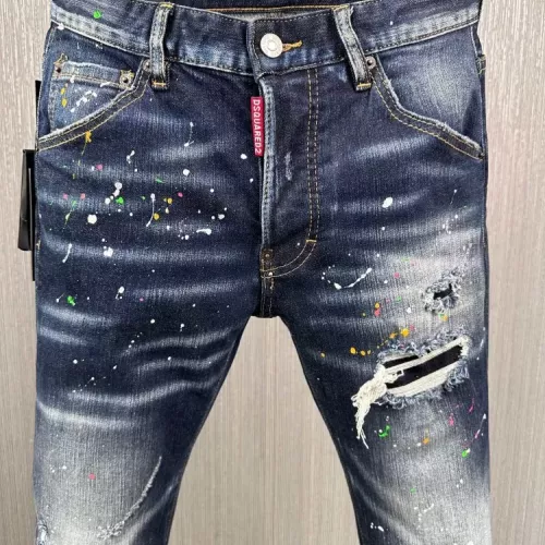 Replica Dsquared Jeans For Men #1368947 $64.00 USD for Wholesale