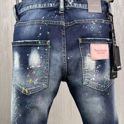 Replica Dsquared Jeans For Men #1368947 $64.00 USD for Wholesale