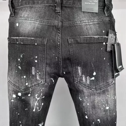 Replica Dsquared Jeans For Men #1368950 $64.00 USD for Wholesale