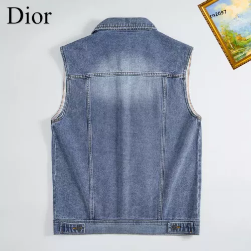 Replica Christian Dior Jackets Sleeveless For Men #1368965 $60.00 USD for Wholesale