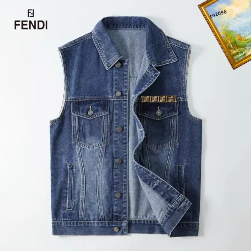 Cheap Fendi Jackets Sleeveless For Men #1368967, $$60.00 USD On Fendi Jackets