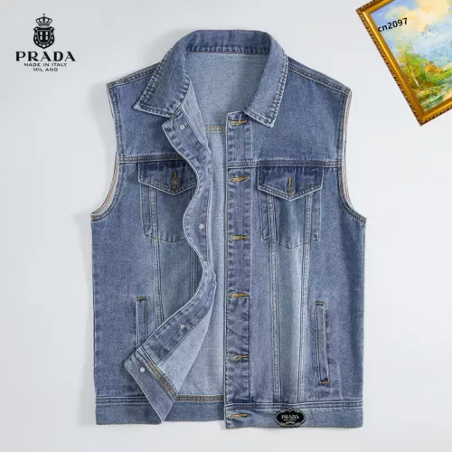 Cheap Prada Jackets Sleeveless For Men #1368968, $$60.00 USD On Prada Jackets