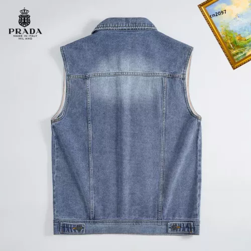 Replica Prada Jackets Sleeveless For Men #1368968 $60.00 USD for Wholesale