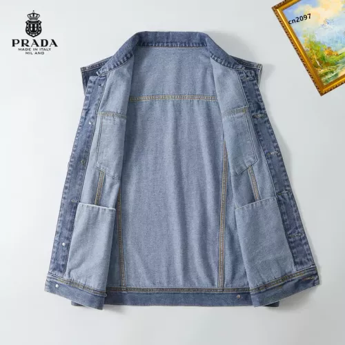 Replica Prada Jackets Sleeveless For Men #1368968 $60.00 USD for Wholesale