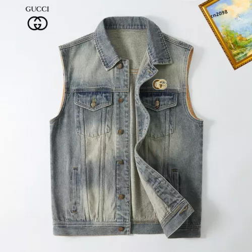 Cheap Gucci Jackets Sleeveless For Men #1368971, $$60.00 USD On Gucci Jackets