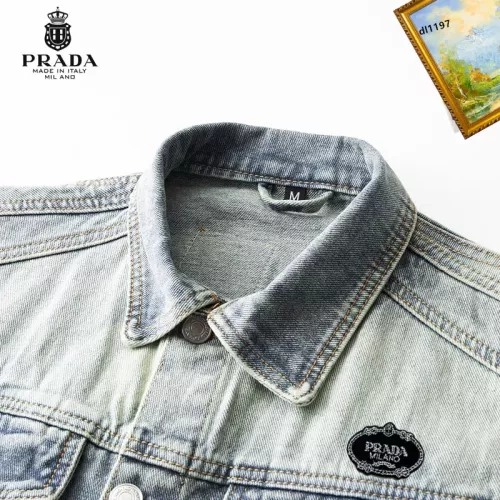 Replica Prada Jackets Long Sleeved For Men #1368985 $60.00 USD for Wholesale