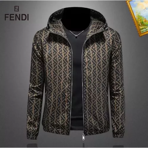 Cheap Fendi Jackets Long Sleeved For Men #1369092, $$82.00 USD On Fendi Jackets