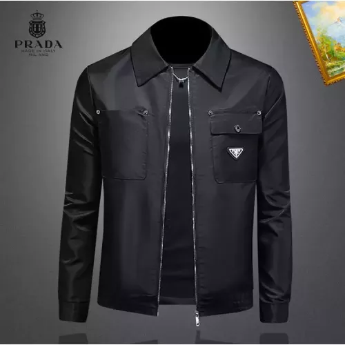 Cheap Prada Jackets Long Sleeved For Men #1369093, $$82.00 USD On Prada Jackets