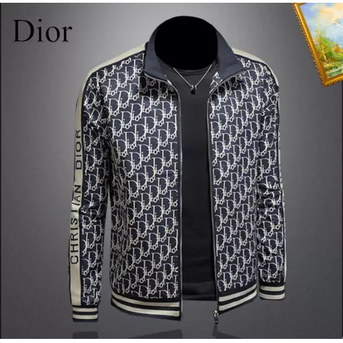Replica Christian Dior Jackets Long Sleeved For Men #1369127 $82.00 USD for Wholesale