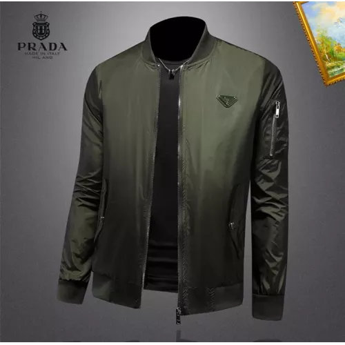 Replica Prada Jackets Long Sleeved For Men #1369129 $82.00 USD for Wholesale
