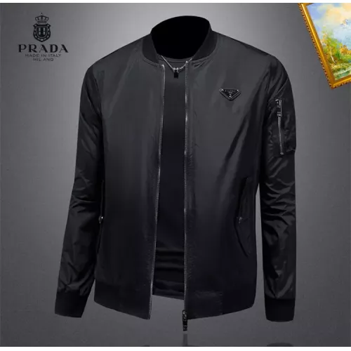 Replica Prada Jackets Long Sleeved For Men #1369131 $82.00 USD for Wholesale