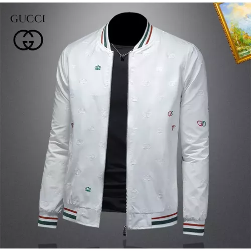 Replica Gucci Jackets Long Sleeved For Men #1369143 $82.00 USD for Wholesale