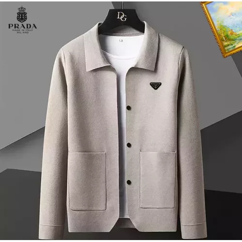 Cheap Prada Sweaters Long Sleeved For Men #1369295, $$52.00 USD On Prada Sweaters