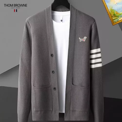 Cheap Thom Browne TB Sweaters Long Sleeved For Men #1369307, $$52.00 USD On Thom Browne TB Sweaters