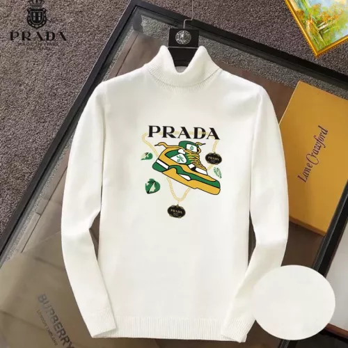 Cheap Prada Sweaters Long Sleeved For Men #1369323, $$42.00 USD On Prada Sweaters