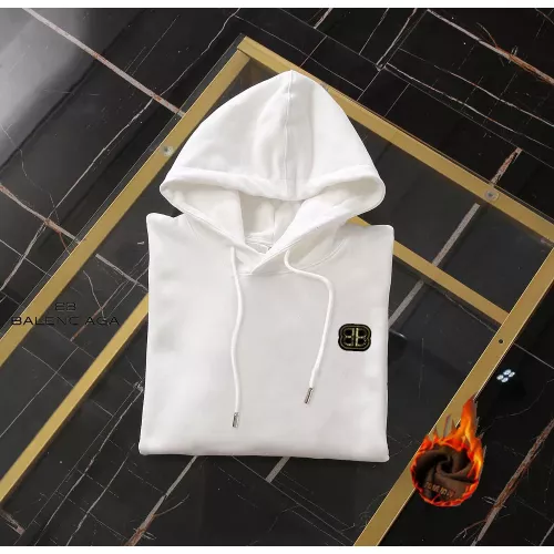 Replica Balenciaga Hoodies Long Sleeved For Men #1369470 $45.00 USD for Wholesale