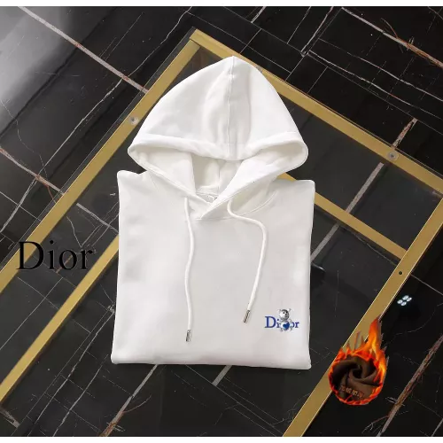 Replica Christian Dior Hoodies Long Sleeved For Men #1369488 $45.00 USD for Wholesale