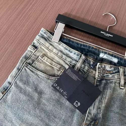 Replica Prada Jeans For Men #1369542 $48.00 USD for Wholesale