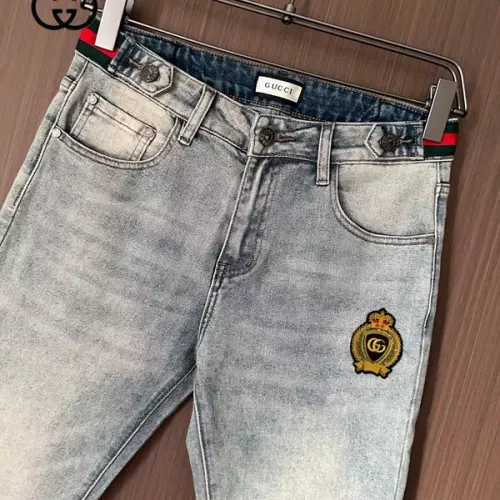 Replica Gucci Jeans For Men #1369593 $48.00 USD for Wholesale