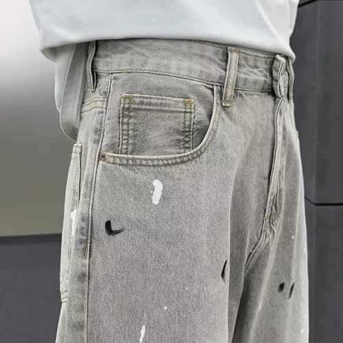 Replica Balmain Jeans For Men #1369621 $48.00 USD for Wholesale