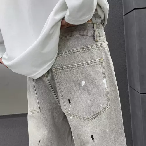 Replica Balmain Jeans For Men #1369621 $48.00 USD for Wholesale