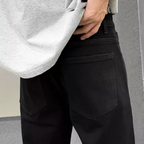 Replica Balmain Jeans For Men #1369622 $48.00 USD for Wholesale