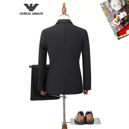 Replica Armani Tracksuits Long Sleeved For Men #1369676 $92.00 USD for Wholesale