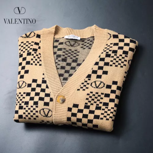 Replica Valentino Sweaters Long Sleeved For Men #1369728 $60.00 USD for Wholesale