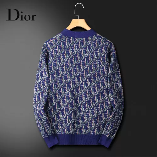 Replica Christian Dior Sweaters Long Sleeved For Men #1369740 $60.00 USD for Wholesale