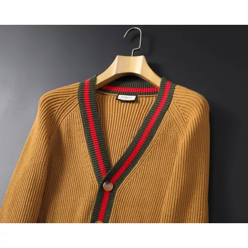 Replica Gucci Sweaters Long Sleeved For Men #1369743 $60.00 USD for Wholesale