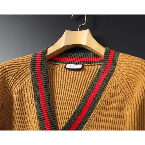 Replica Gucci Sweaters Long Sleeved For Men #1369743 $60.00 USD for Wholesale